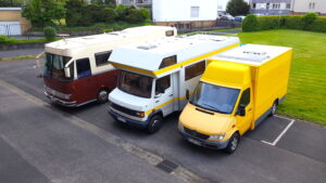 Bisher gefahrene und bewohnte Wohnmobile