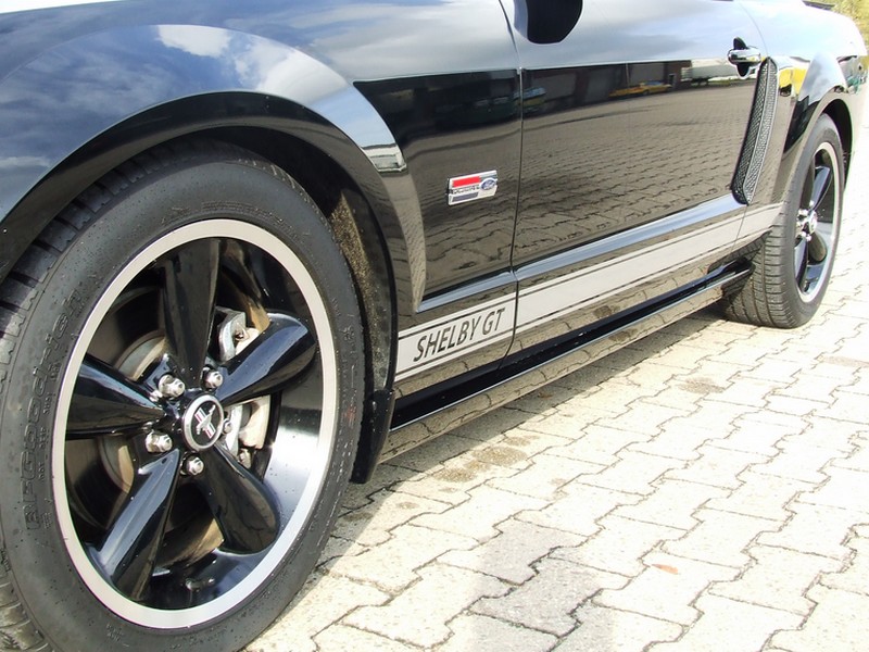 2007 Ford Mustang Shelby GT Detail Schriftzug Seite