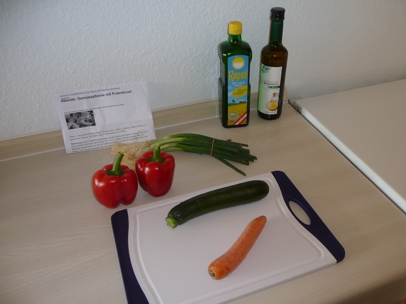 Mission Gemüsepfanne - Vorbereitung
