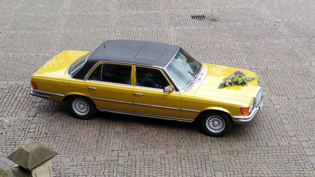 1977 Mercedes-Benz 450 SEL 6.9 Hochzeitsauto 1