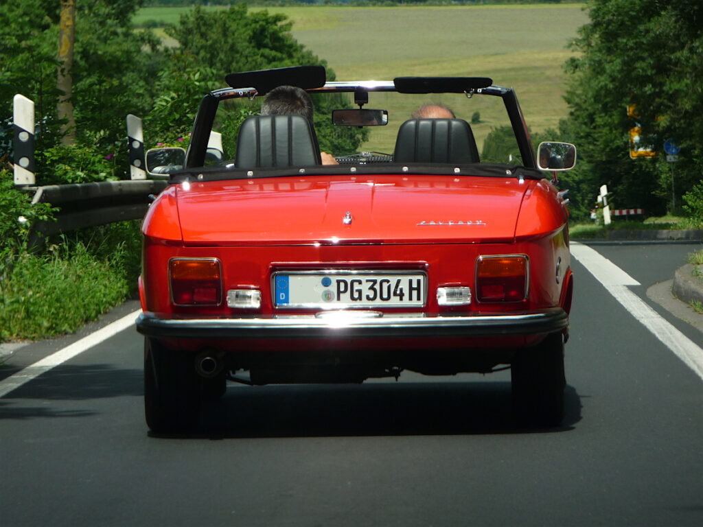 Peugeot 304 Cabriolet hinten