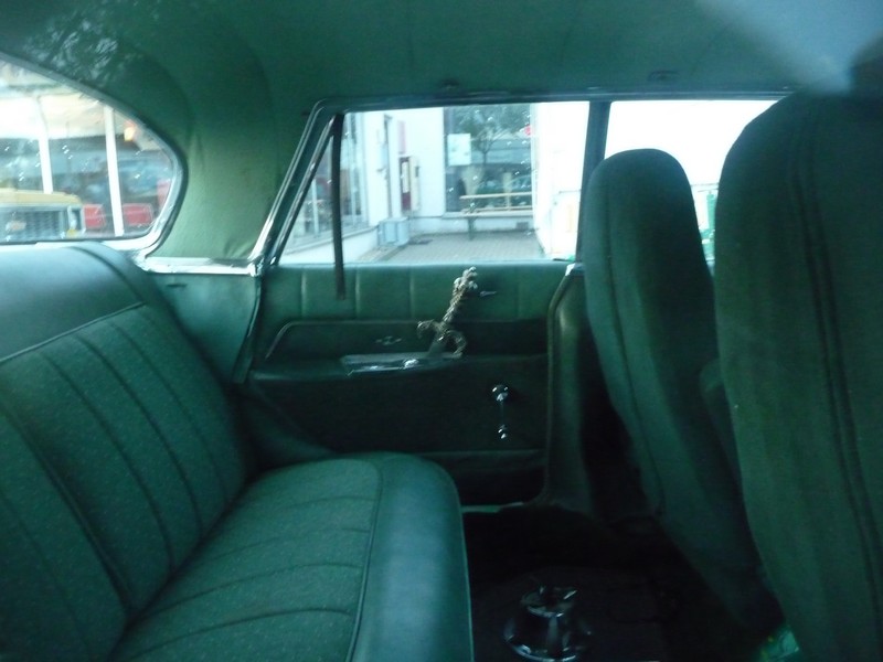 1962 Chrysler Imperial Drag-on Innenraum hinten