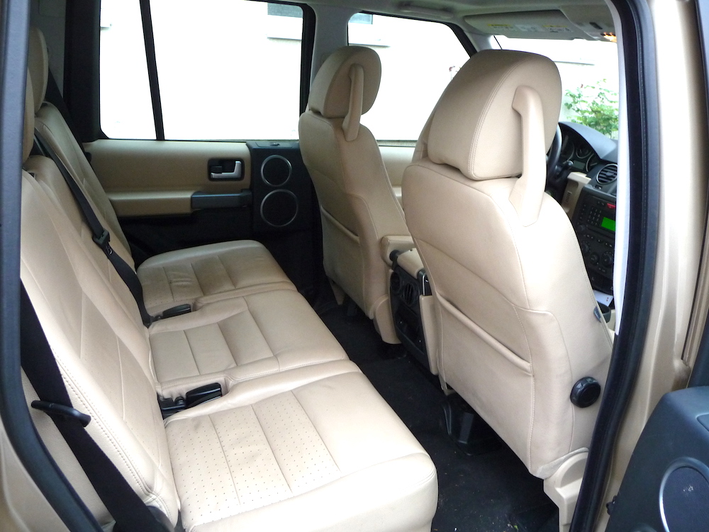 Land Rover Discovery 3 Innenraum Fond
