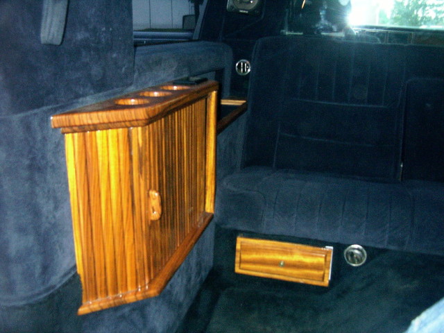 1989 Lincoln Town Car Stretchlimo Interieur hinten
